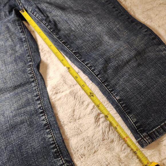 Apt. 9 Denim Capri Cropped Jeans Women’s Size 4 Blue Casual Stretch - Picture 6 of 6